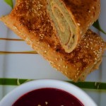 AMARANTUSANKA Z OWOCAMI I KREMEM CZEKOLADOWYM CHIA