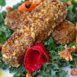 WEGAŃSKIE BEZY Z KREMEM CZEKOLADOWYM I RÓŻANYM