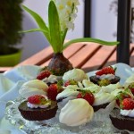 KROKIETY ZIEMNIACZANE Z ORZECHAMI, CZOSNKIEM NIEDŹWIEDZIM I GRZYBAMI