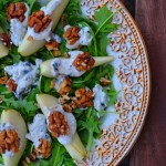 CANNELLONI Z BATATEM, CZERWONĄ FASOLĄ I CYTRYNOWYM PESTO Z POKRZYWY