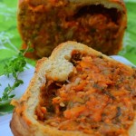 ORKISZOWE DROŻDŻÓWKI Z RABARBAREM