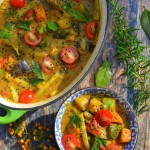 FOCACCIA Z KARMELIZOWANĄ CEBULĄ I WĘDZONYM TOFU