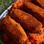 PLACKI Z MUSU OWOCOWEGO Z KONFITURĄ