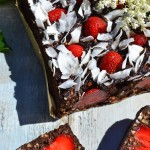 DROŻDŻOWE CIASTO Z MANGOLDEM I GRZYBAMI