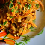 CIASTO CZEKOLADOWO-MALINOWE Z GRUSZKAMI