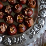 TARTA Z KREMEM CZEKOLADOWO-ORZECHOWYM Z WIOGRONAMI