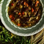 CHRZANOWY KREM Z BRUKWI I DYNI